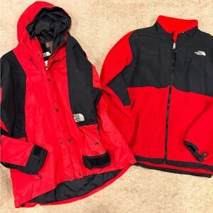 Red Northface Gortex
